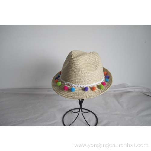 Wholesale Children Fedora Sun Hats